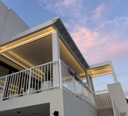 Delta Open Sky Motorised Aluminium Louvred Pergola (Mid-Range Model)