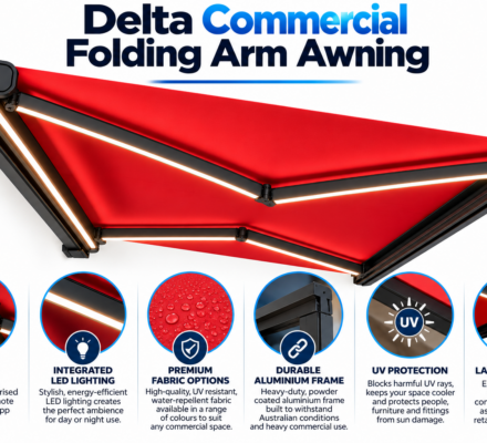 Delta Commercial Folding Arm