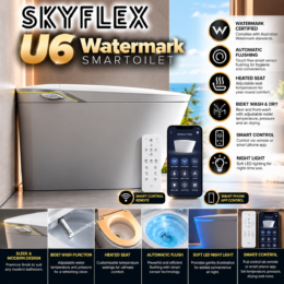Luxury Smart Toilet Feature Showcase