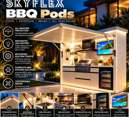 Skyflex BBQ Pods Melbourne