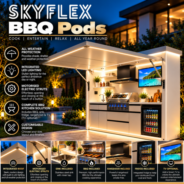 Skyflex BBQ Pods Melbourne